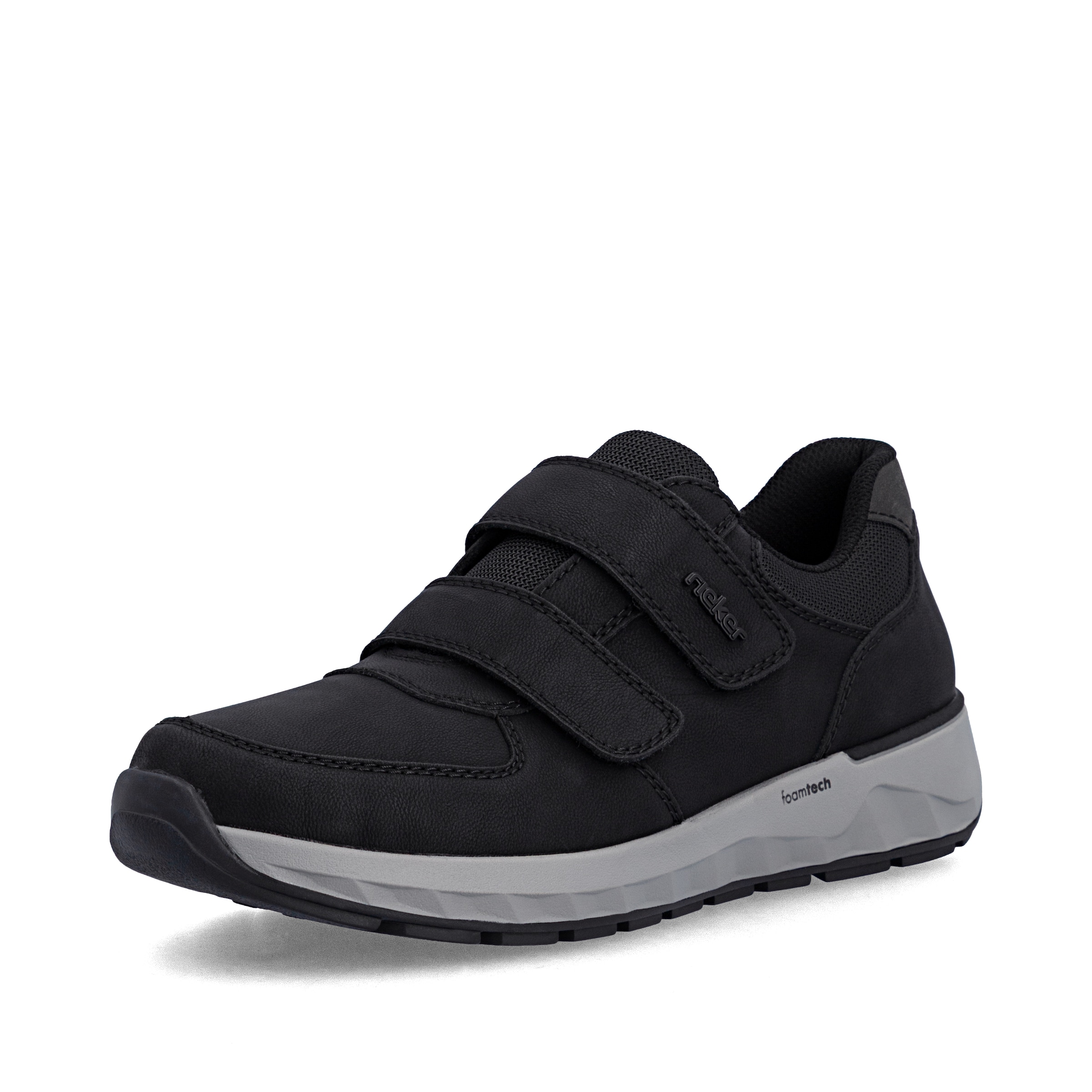 Rieker Sneaker  ' 11552 ' in Schwarz: Vorderseite