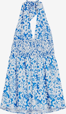 Bershka Summer Dress in Blue: front