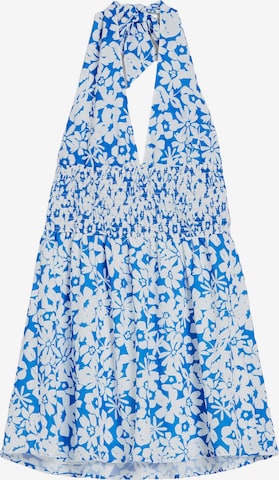 Bershka Summer Dress in Blue: front