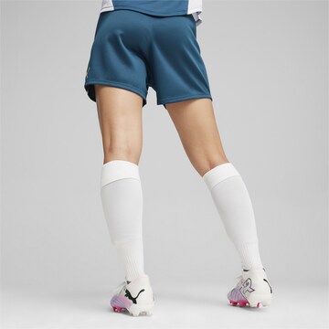 PUMA Štandardný strih Športové nohavice 'Individual Blaze' - Modrá
