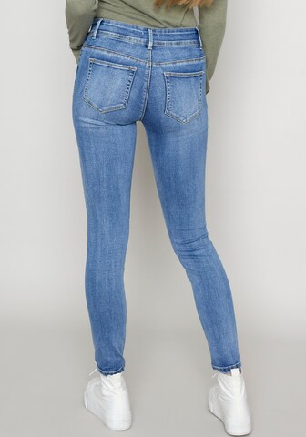 Skinny Jeans de la Hailys pe albastru