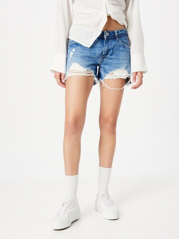 Pepe Jeans Regular Shorts 'THRASHER' in Blau: predná strana