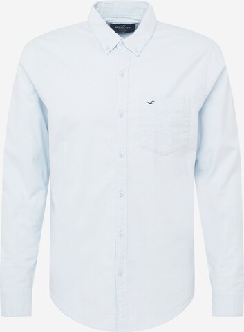 HOLLISTER Button Up Shirt in Blue: front