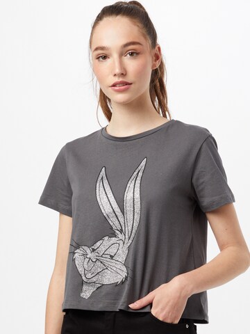 Trendyol Shirt in Grey: front