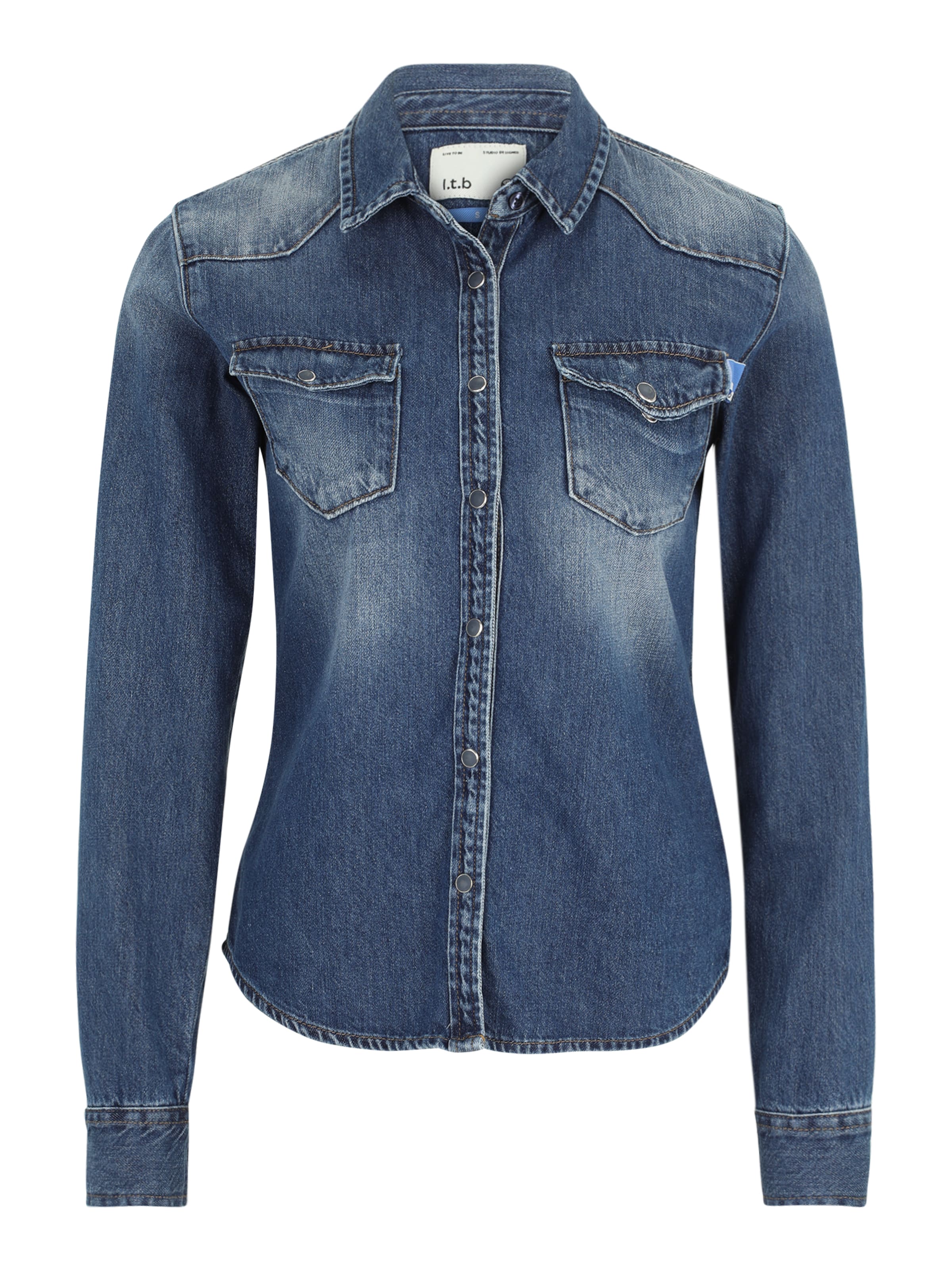 LTB Blouse 'Lucinda' in Blue: front