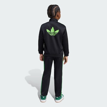 ADIDAS ORIGINALS Костюм для бега 'Adidas Originals X Minecraft Firebird' в Черный