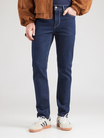 Pepe Jeans Слим фит Дънки в синьо: отпред