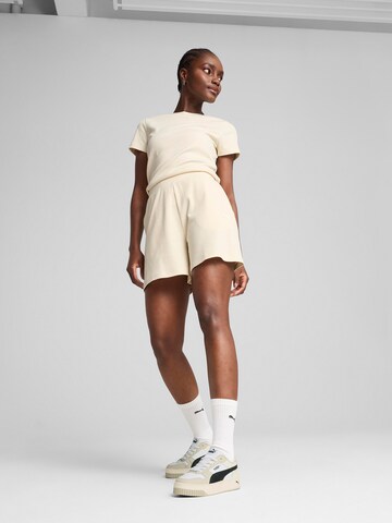 PUMA regular Παντελόνι φόρμας 'Ess' σε λευκό