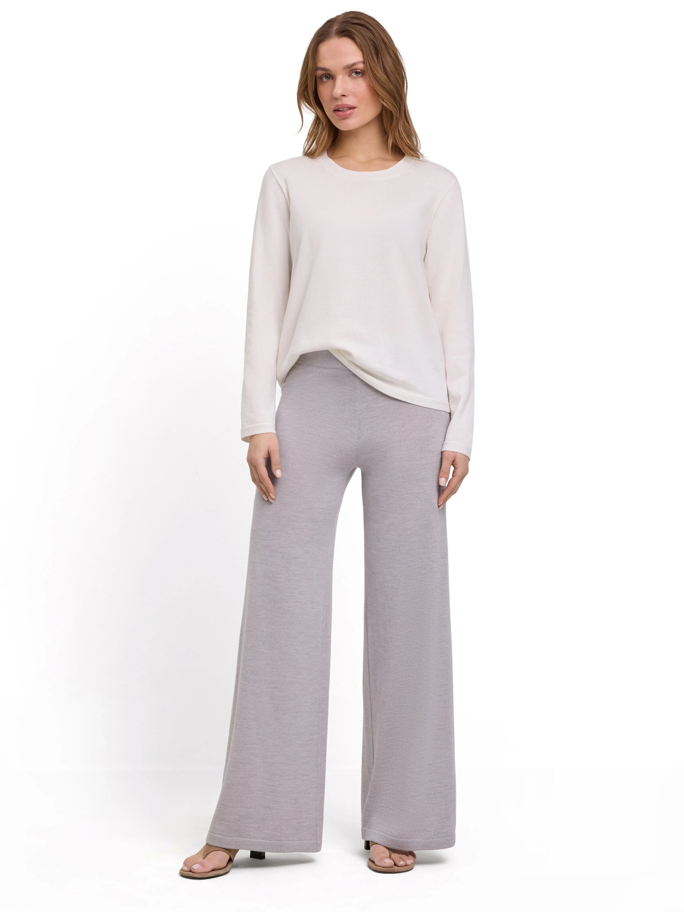 FALKE Pullover 'Cotton Knit'‌‌‌‌‌‌‌‌‌ in Weiß