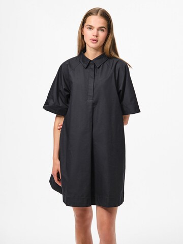 PIECES Shirt dress 'PCTonja' in Black: front