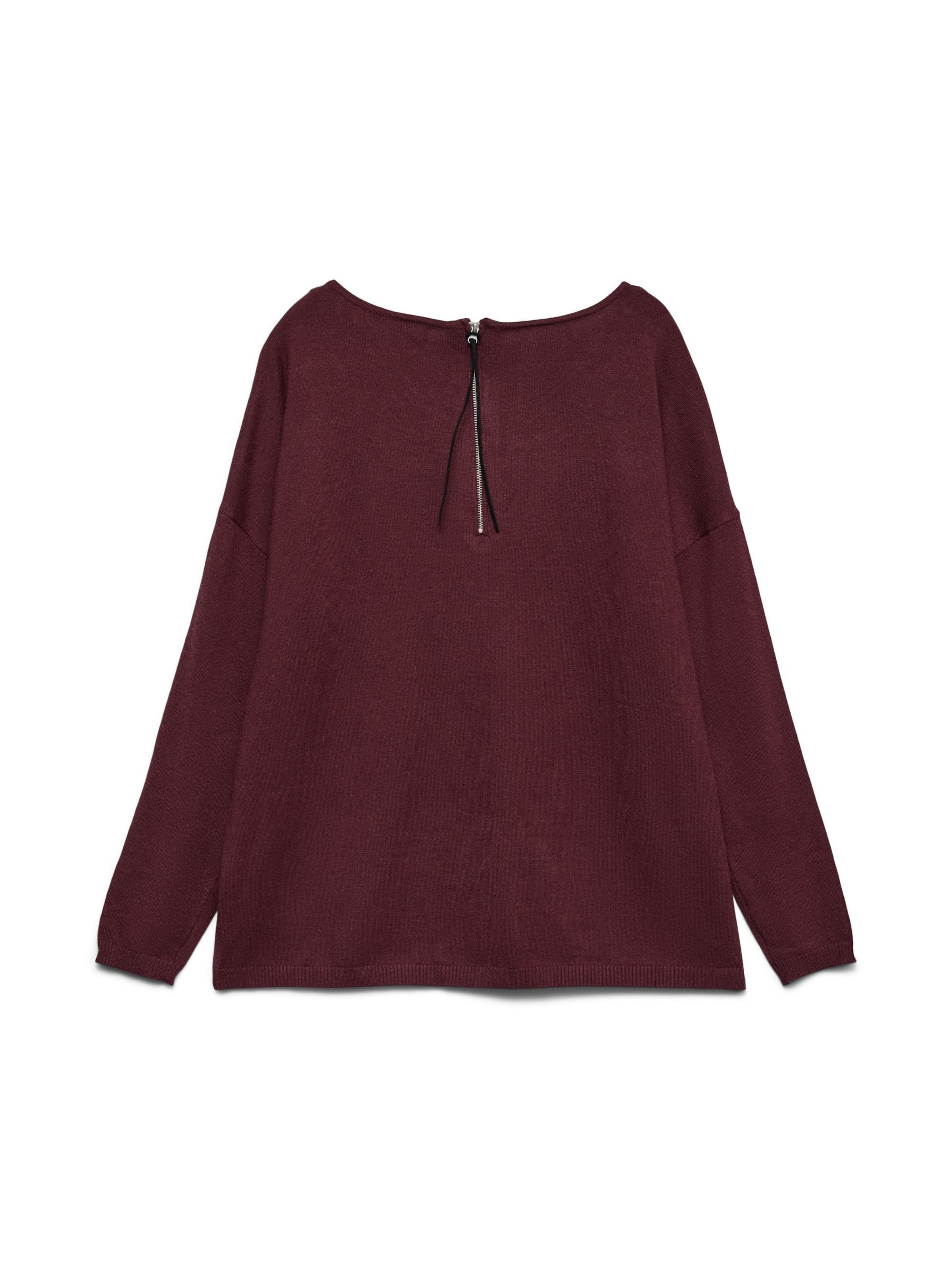 VERO MODA Pullover 'VMBreeze' in Rot