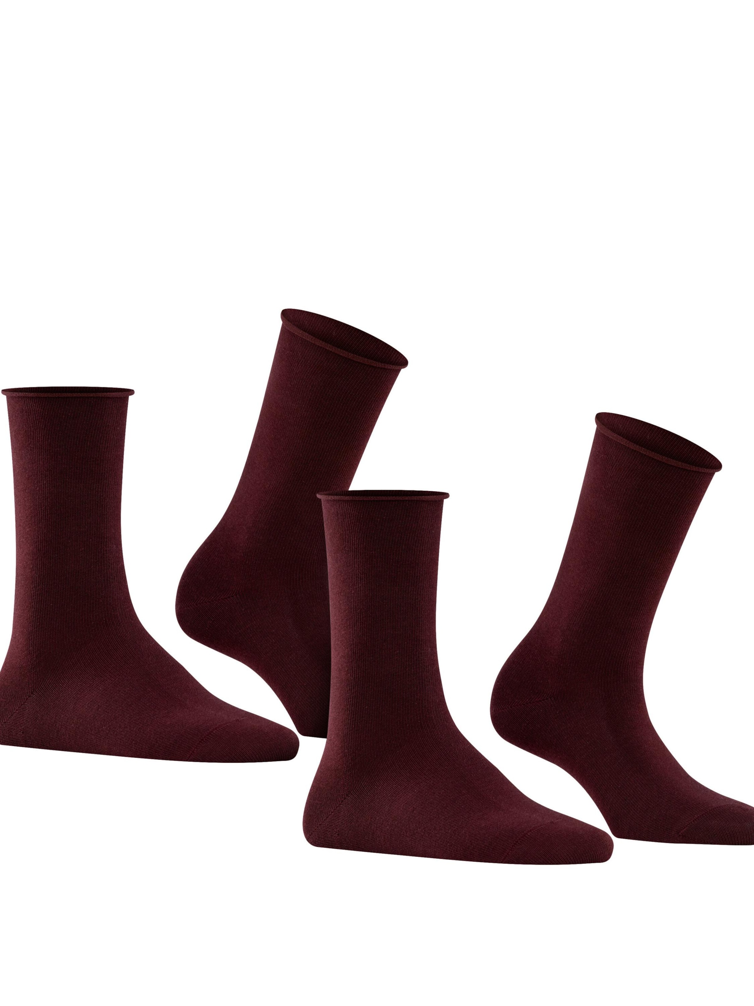 FALKE Socks 'Happy 2-Pack' in Red