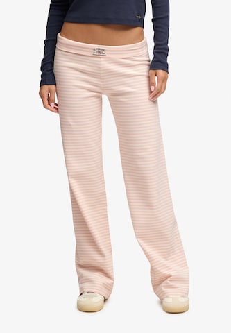 Superdry & Co Regular Hose 'Athletic Essentials' in Pink: Vorderseite