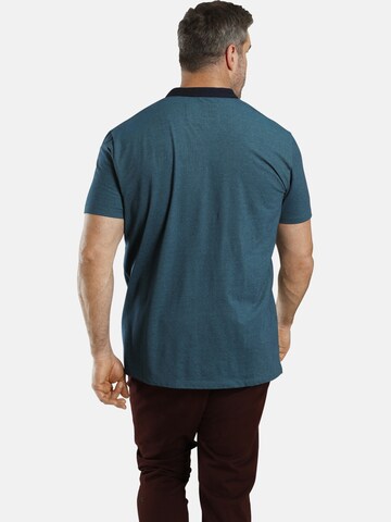 T-Shirt ' Earl Derek ' Charles Colby en bleu
