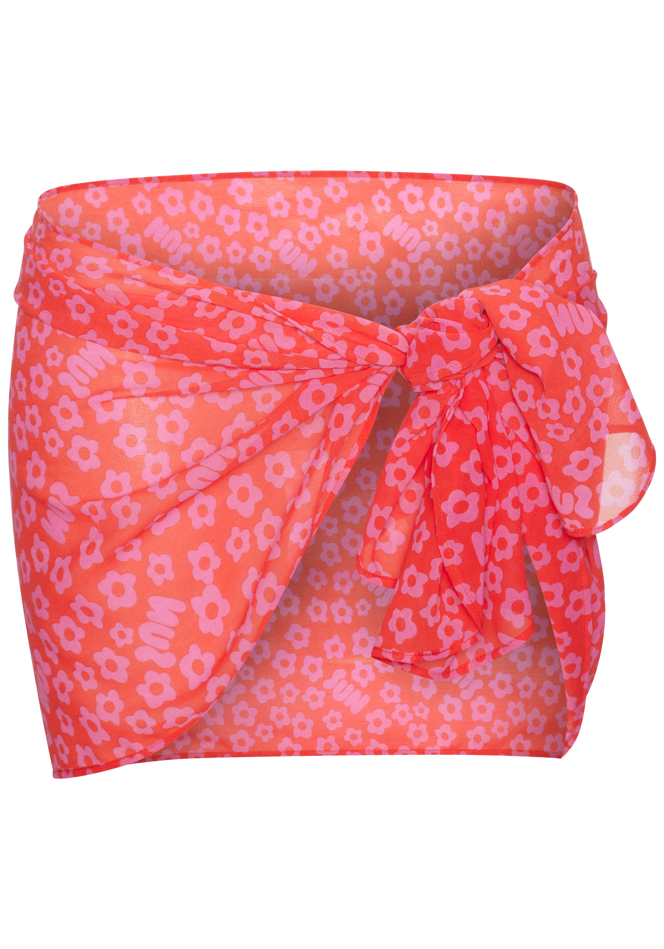 BUFFALO Пляжное полотенце в Красный: спереди