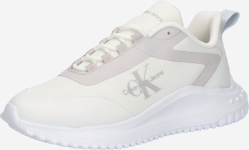 Calvin Klein Jeans - Zapatillas deportivas bajas en blanco: frente