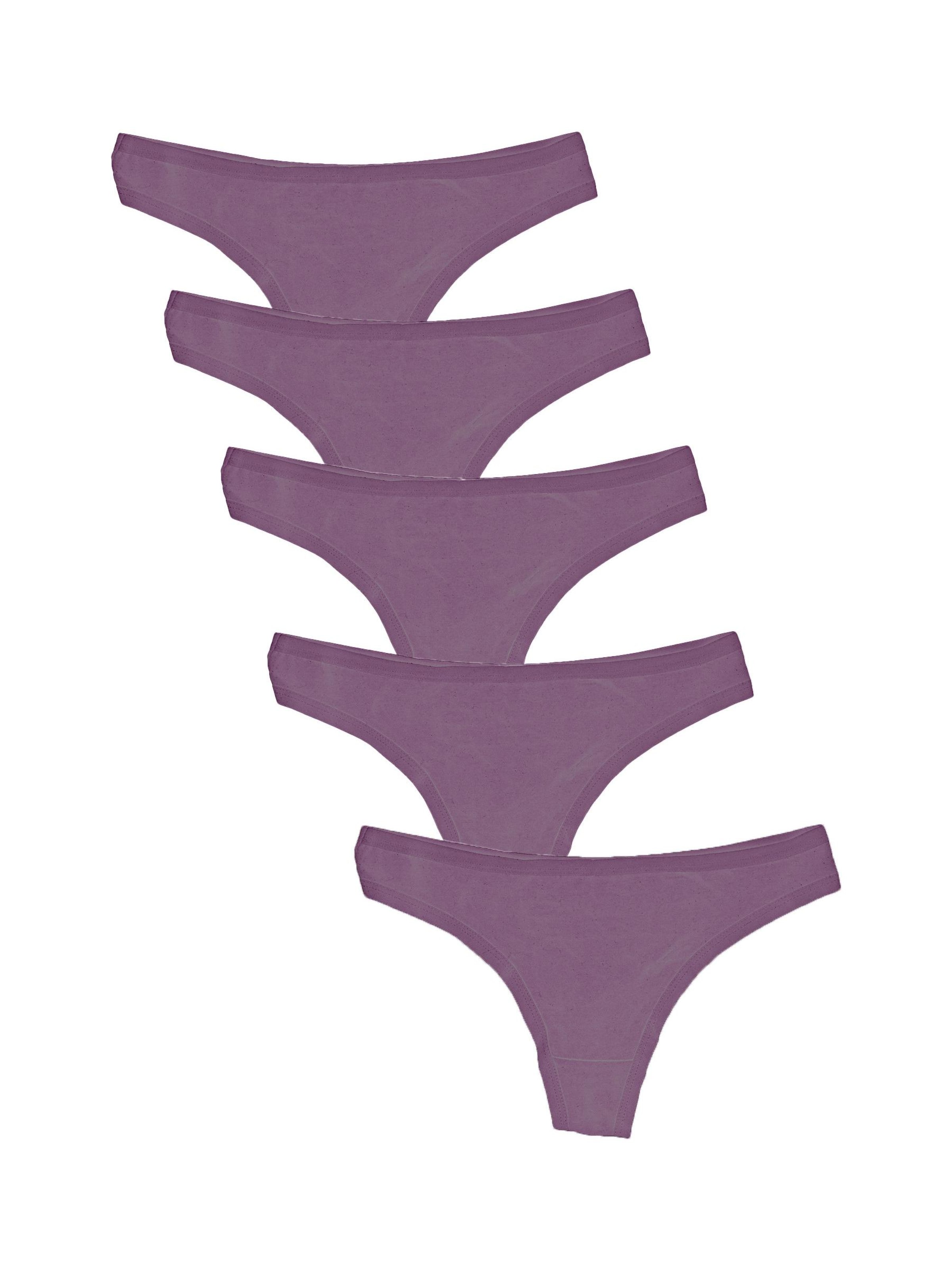 Maxte String 'BASIC MAX String Tanga 5er Pack'‌‌‌ in Lila: Vorderseite
