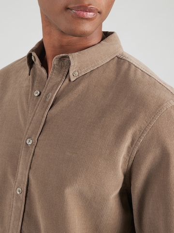 LEVI'S ® Regular Fit Hemd 'AUTHENTIC' in Braun
