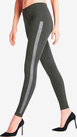 FALKE Leggings 'Clean Intensity' in Green: front