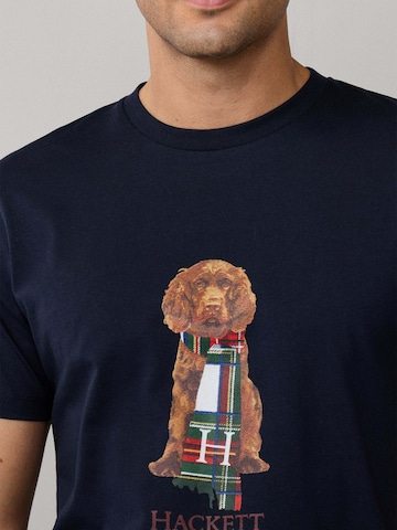 Maglietta 'Heritage Happy' di Hackett London in blu