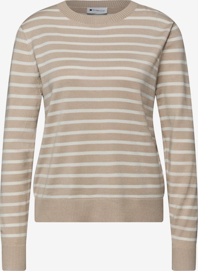 STREET ONE Neulepaita värissä kitti / valkoinen, Tuotenäkymä