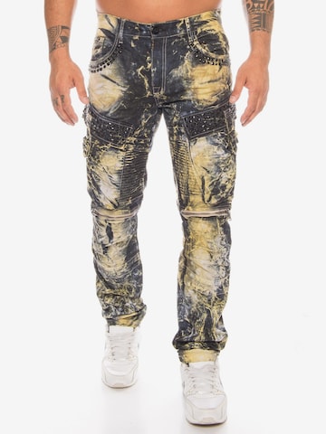 CIPO & BAXX Jeans 'BJ494' in Green: front