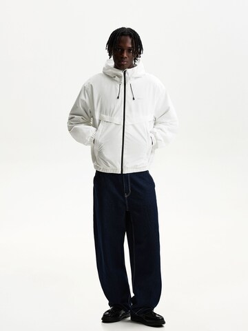 Bershka Between-season jacket in White