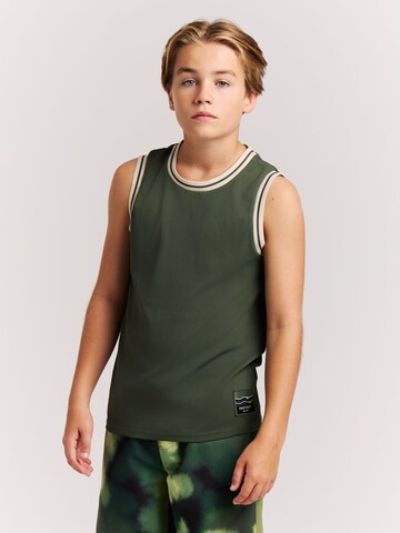 PROTEST Shirt 'PRTFalty JR' in Groen: voorkant