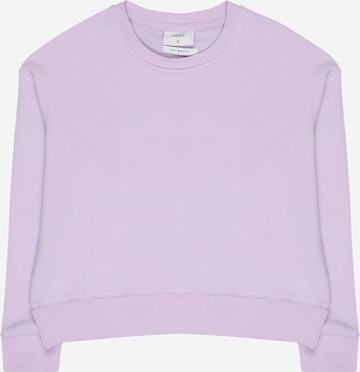 GRUNT Sweatshirt 'Lone' in Lila: predná strana