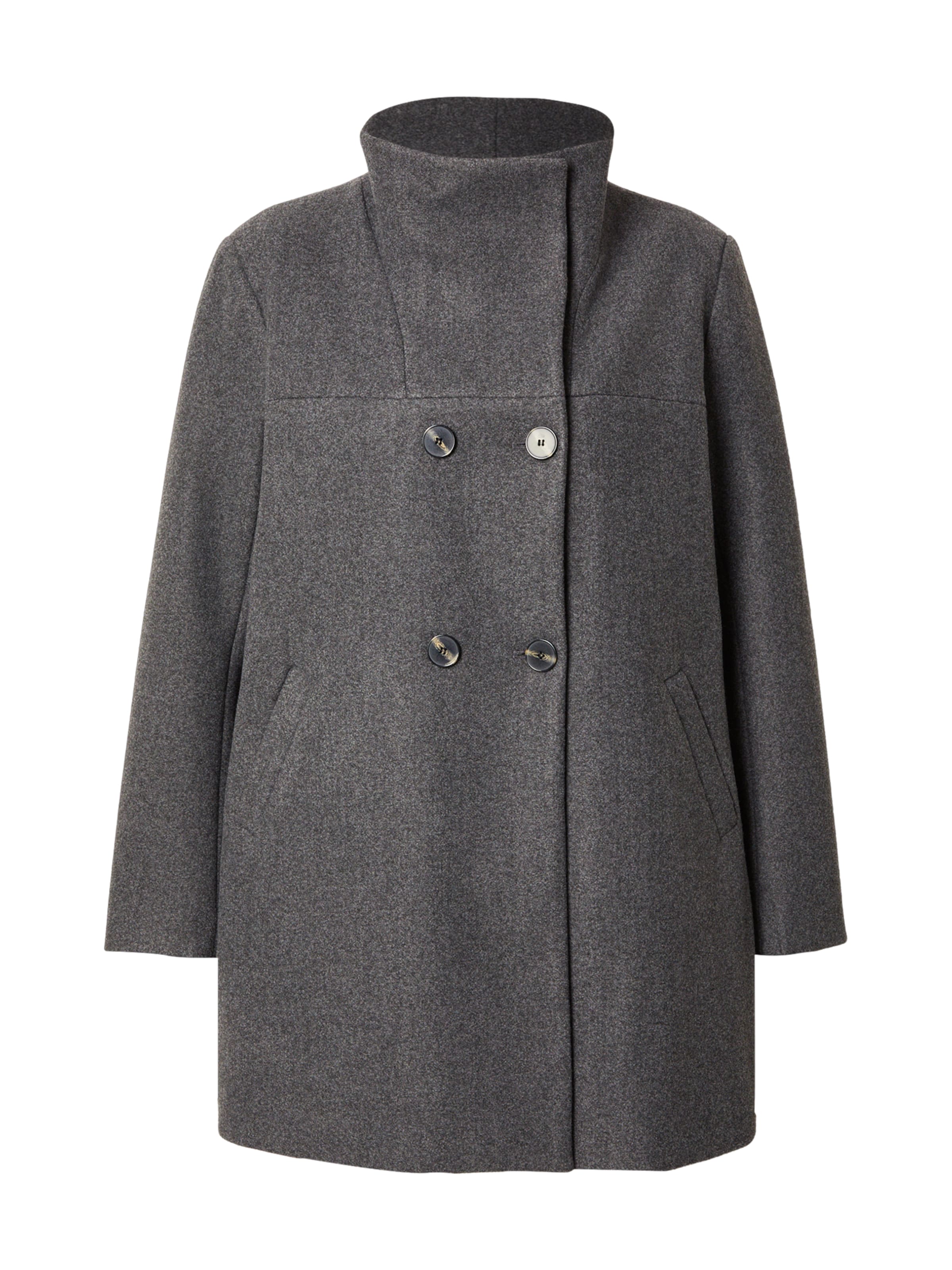 ONLY Carmakoma Přechodný kabát 'CARBlake' – šedá: přední strana