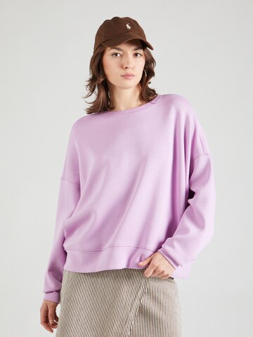 MSCH COPENHAGEN Sweatshirt 'Dalvina' i rosa: framsida