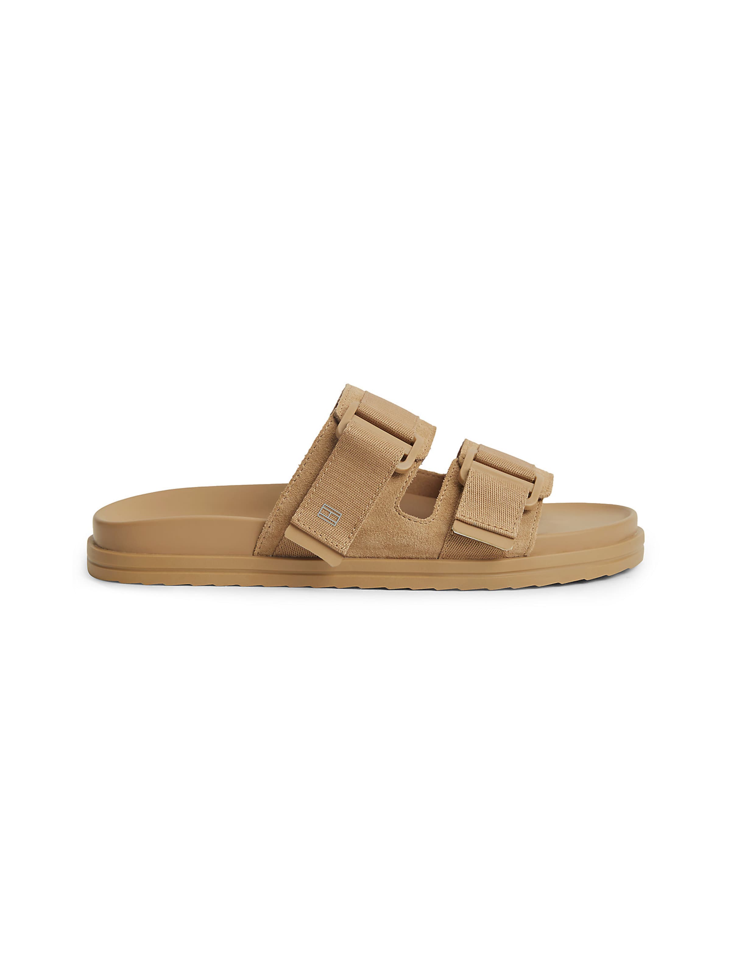 TOMMY HILFIGER Pantolette in Braun