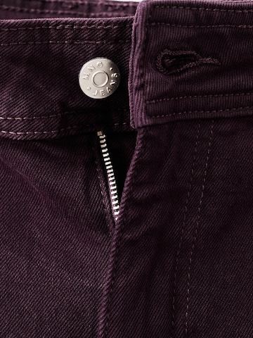 MANGO Široke hlačnice Kavbojke 'CATHERIN' | rdeča barva