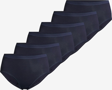 CON-TA Slip 'Feinripp' in Blue: front