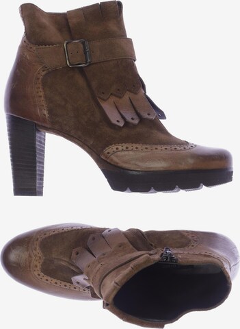 Paul Green Dress Boots in 40,5 in Brown: front