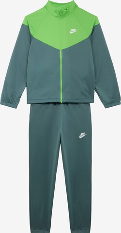 Nike Sportswear - Fato de jogging em verde: frente