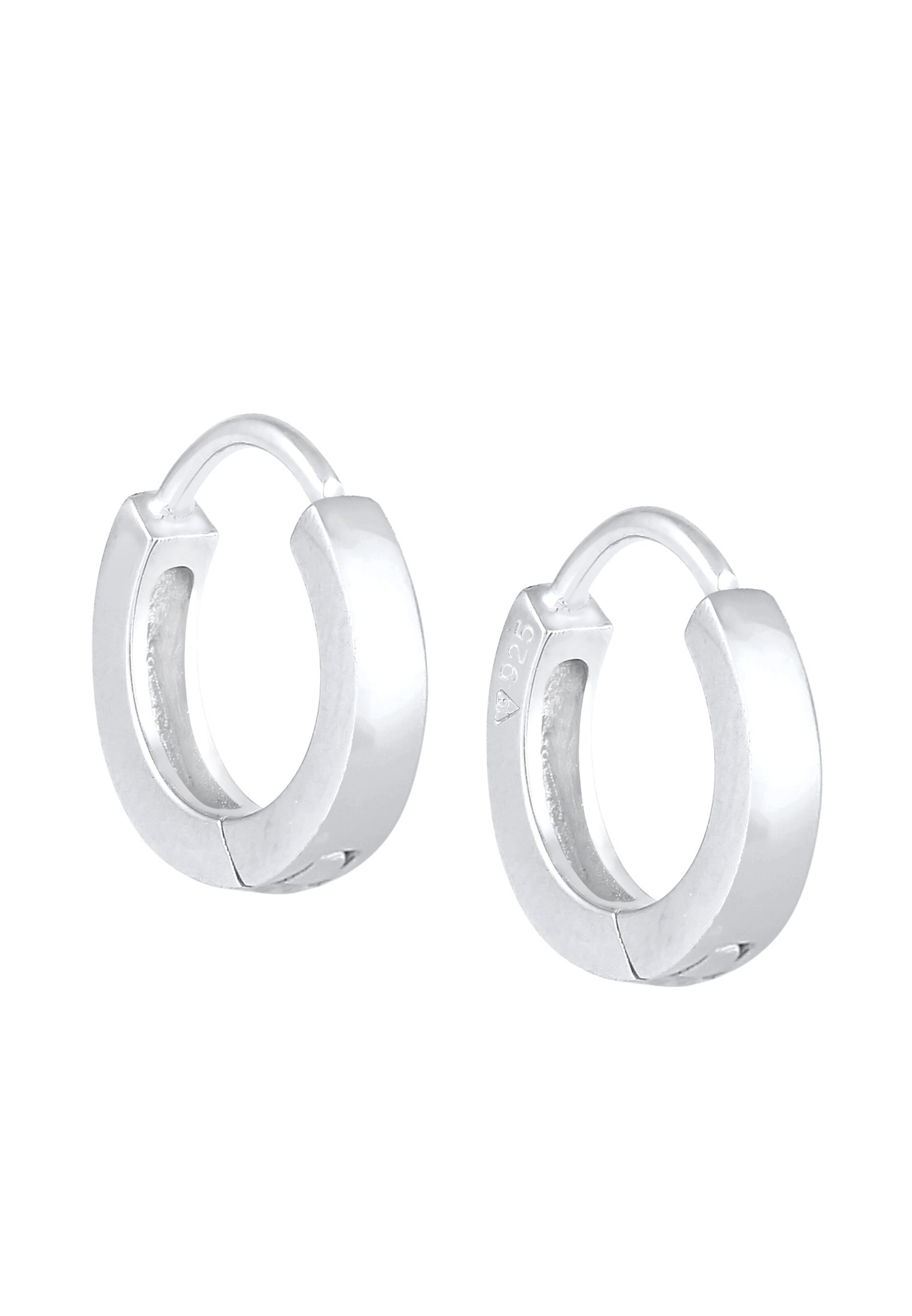 ELLINaušnice - srebro boja