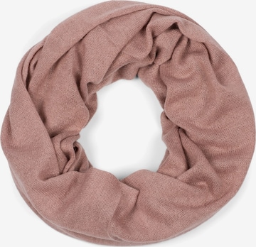 styleBREAKER Schlauchschal 'Feinstrick Loop 2-Tone' in Pink: Vorderseite