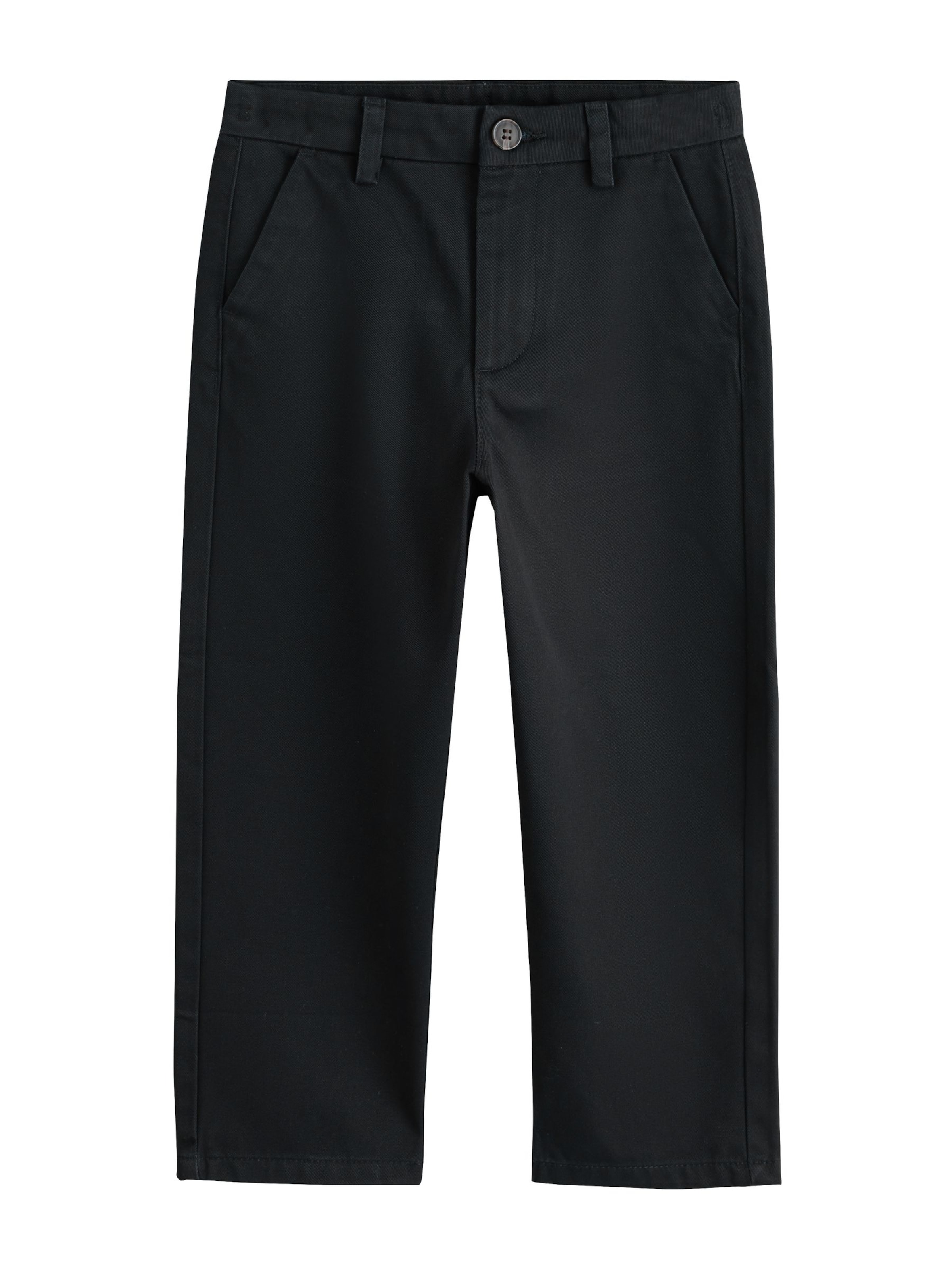 Next Regular Broek in Zwart: voorkant