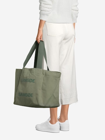 Samsøe Samsøe - Shopper 'Salanita' em verde