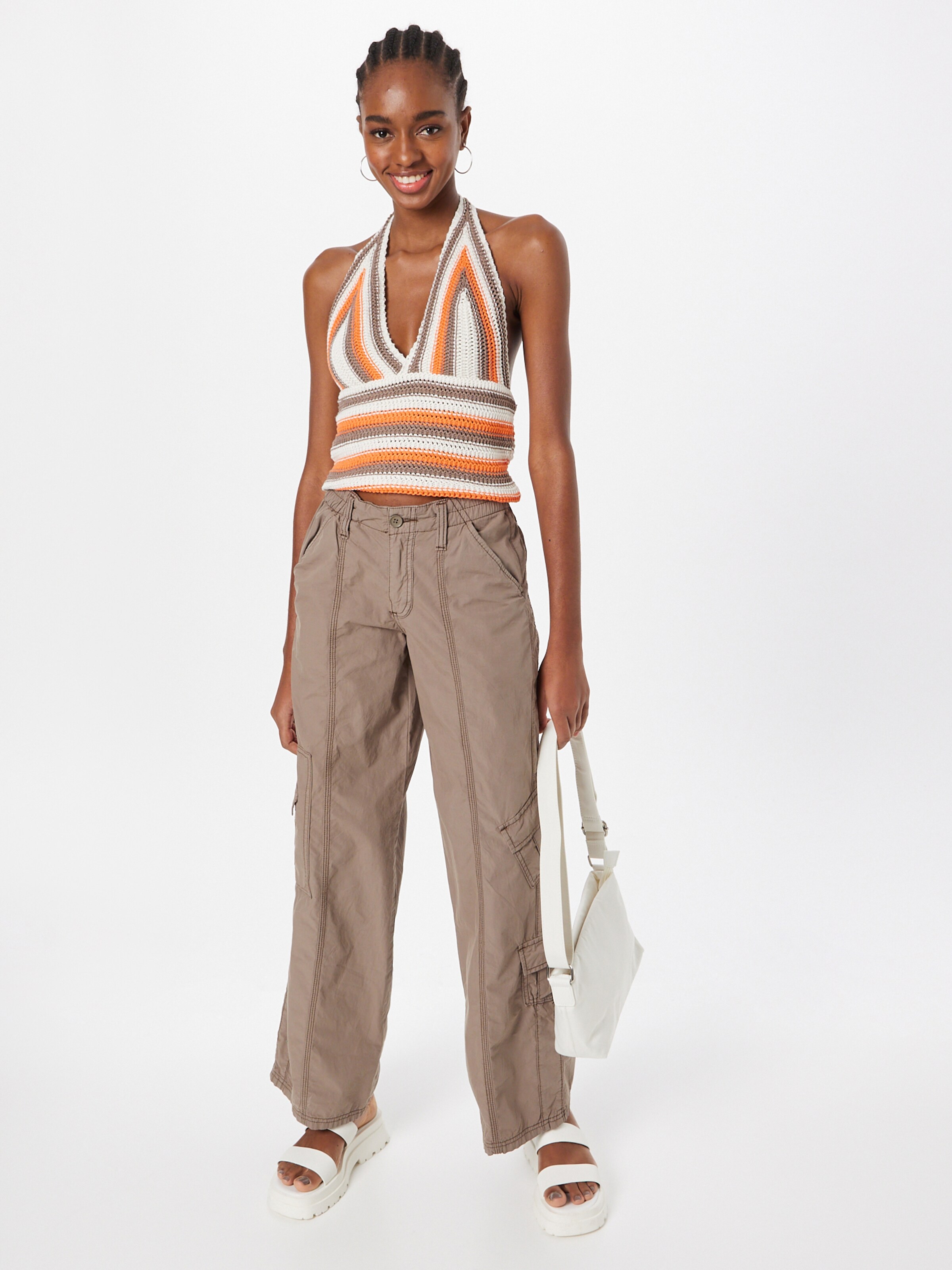 Frauen Shirts & Tops NEON & NYLON Top in Beige - KU62659 Frauen Shirts & Tops NEON & NYLON Top in Beige - KU62659