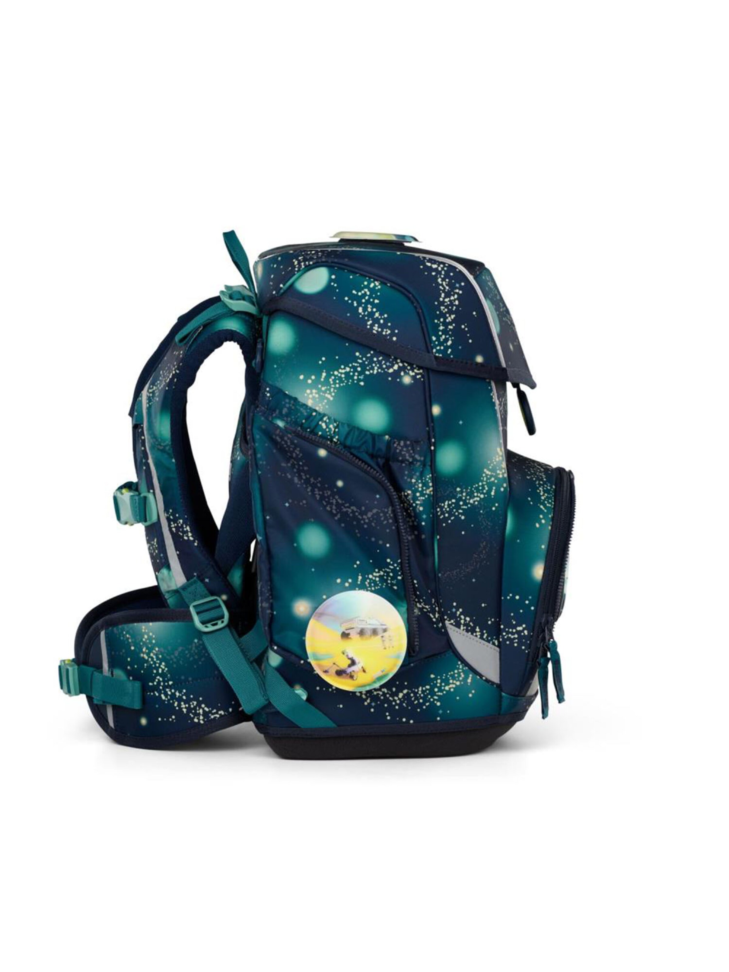 ergobag Rucksack 'Cubo Set 5 tlg'‌‌‌ in Blau