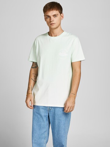 JACK & JONES Shirt 'Tarif' in Groen: voorkant