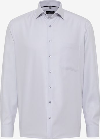 ETERNA Comfort Fit Hemd in Grau: Vorderseite