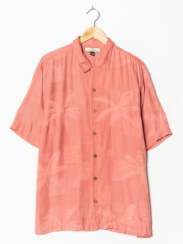 Tommy Bahama Button Up Shirt in L-XL in Red: front