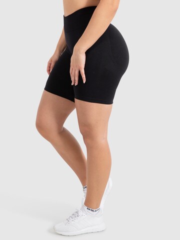 Smilodox Skinny Leggings in Schwarz