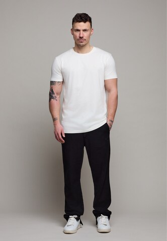 T-Shirt 'Blades' Distorted People en beige