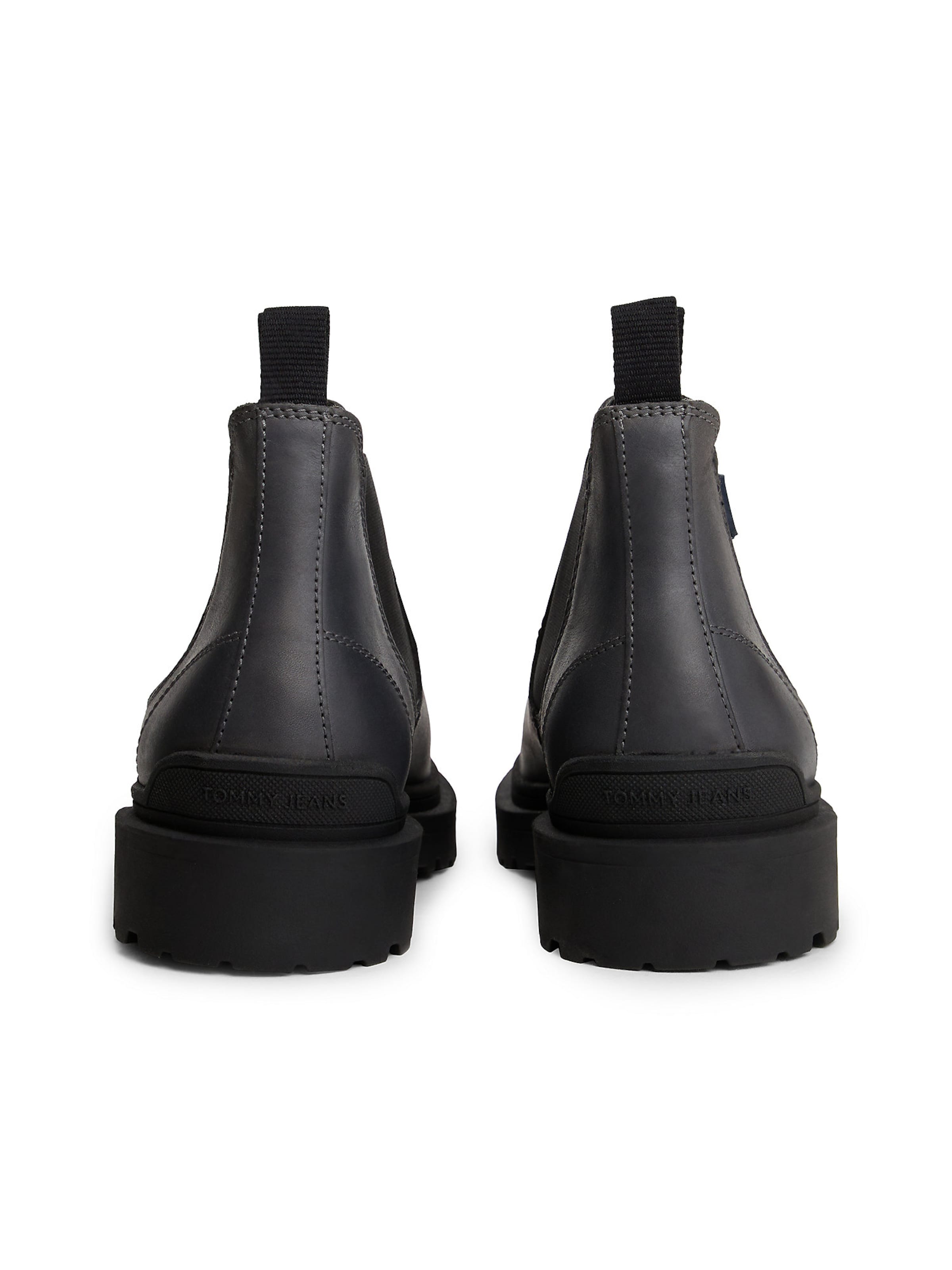Tommy Jeans Chelsea boots in Zwart