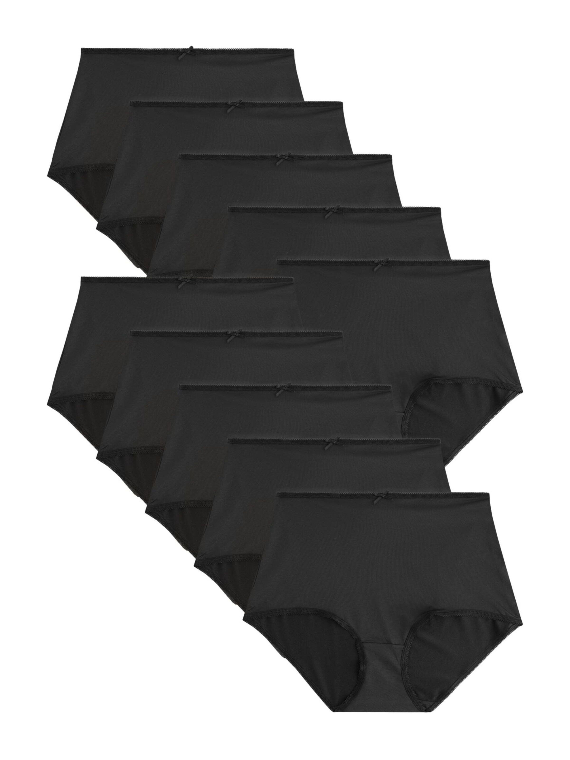 Slip di Next in nero: frontale