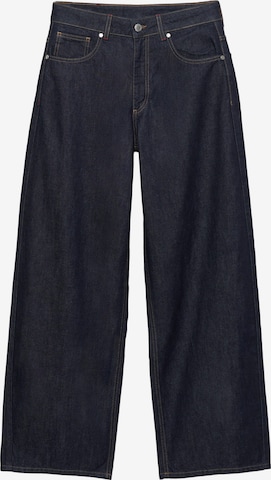 Pull&BearWide Leg/ Široke nogavice Traperice - plava boja: prednji dio